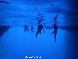 Blue cave, Kastalorizo by Yoav Lavi 
